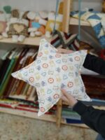 Cojines infantiles en forma de estrella