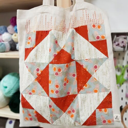 Tote bag patchwork